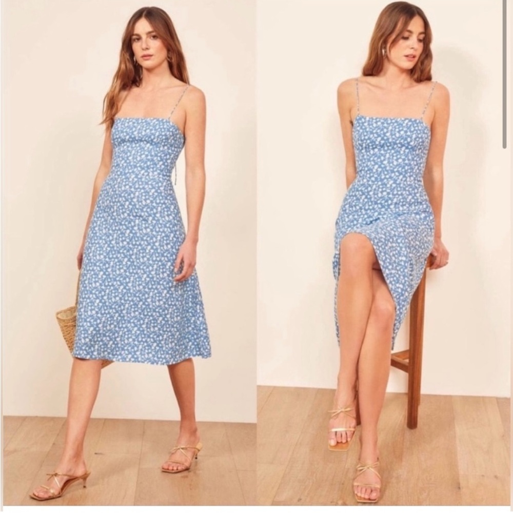 Reformation Peach Dress